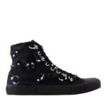 Balenciaga Low-Top Sneaker - Paris High Top Sneakers - Canvas - Black - Gr. 35 (EU) - in Schwarz - für Damen