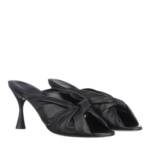 Balenciaga Slipper & Pantoletten - Drapy Sandal Leather - Gr. 38 (EU) - in Schwarz - für Damen