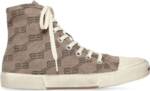 Balenciaga Sneakers - Paris Bb Monogram Logo Hi-top Sneakers - Gr. 43 (EU) - in Braun - für Damen