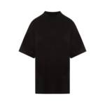 Balenciaga - Washed Black Cotton Medium Fit T-Shirt - Größe S - schwarz