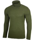 Baxboy Strickpullover BAXBOY Herren Feinstrick Rollkragen Pullover Slim fit Freizeit B-1406