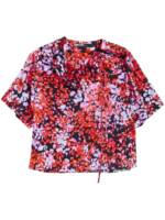 Bimba y Lola Bluse mit abstraktem Print - Rot