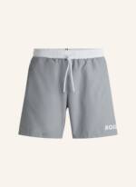 Boss Badeshort Starfish silber