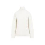 Bottega Veneta - Chalk White Cashmere Sweater - Größe S - weiß