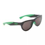 Bottega Veneta Sonnenbrillen - Black And Green Acetate Sunglasses - Gr. unisize - in Schwarz - für Damen