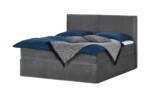 Boxi Boxspringbett 160 x 200 cm Boxi Classic ¦ grau ¦ Maße (cm): B: 160 H: 125 Betten > Boxspringbetten > Boxspringbetten 160x200 - Höffner