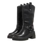 Buffalo Stiefel & Boots - Bull Biker Hi - Gr. 37 (EU) - in Schwarz - für Damen