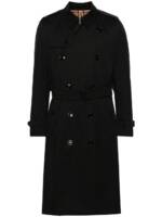 Burberry Heritage Kensington Trenchcoat mit Gürtel - Schwarz