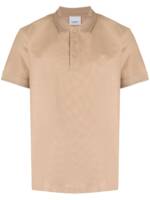 Burberry Poloshirt mit Logo-Stickerei - Nude