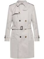 Burberry Trenchcoat mit Gürtel - Grau