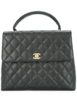 CHANEL Pre-Owned Gesteppte Handtasche - Schwarz