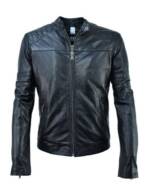 COCO Black Label since1986 Lederjacke Herren Lederjacke Patrick moderne Lederjacke im Biker-Look aus handschuhweichem Lammleder