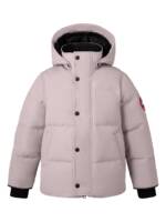 Canada Goose Kids Gefütterte Jacke mit Logo-Patch - Nude