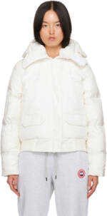 Canada Goose White Paradigm Chilliwack Down Jacket