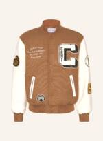 Carhartt Wip College-Jacke Hamilton Im Materialmix braun