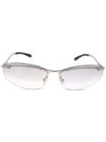 Céline Pre-Owned 1990-2000s Cat-Eye-Sonnenbrille - Grau