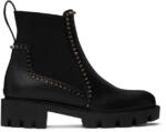 Christian Louboutin Black Out Lina Ankle Boots