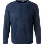 Cipriani Herren Pullover blau Kaschmir unifarben