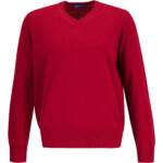 Cipriani Herren Pullover rot Kaschmir unifarben