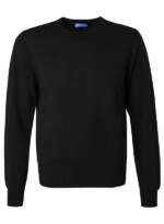 Cipriani Herren Pullover schwarz Kaschmir unifarben