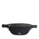 Coach Bauchtaschen - Polished Pebble Leather Essential Belt Bag - Gr. ONE - in Schwarz - für Damen