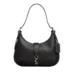 Coach Hobo Bags - Glovetanned Leather Hamptons - Gr. unisize - in Schwarz - für Damen