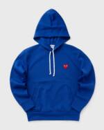 Comme des Garçons Play SWEATSHIRT RED EMBLEM KNIT men Hoodies blue in Größe:S