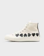 Comme des Garçons Play X CONVERSE Chuck Taylor 70 Multiheart High Top men High-& Midtop beige in Größe:44