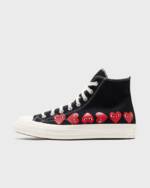 Comme des Garçons Play X CONVERSE Chuck Taylor 70 Multiheart High Top men High-& Midtop black in Größe:44