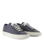 Common Projects Low-Top Sneaker - Achilles Contrast Bumpy Sneakers - Leather - Blue - Gr. 41 (EU) - in Blau - für Damen