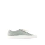 Common Projects Low-Top Sneaker - Contrast Achilles Sneakers - Leather - Green - Gr. 40 (EU) - in Grün - für Damen