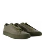 Common Projects Low-Top Sneaker - Original Achilles Low Sneakers - Leather - Green - Gr. 40 (EU) - in Grün - für Damen