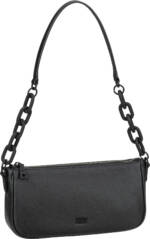 DKNY Frankie Pebble Leather TZ Demi in Schwarz (2.2 Liter), Schultertasche