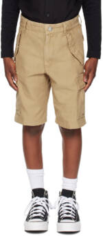 Diesel Kids Brown Patlanshort Denim Shorts