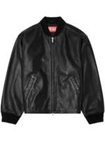 Diesel L-Khat Lederjacke - Schwarz