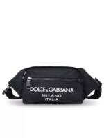 Dolce&Gabbana Crossbody Bags - Black Nylon Belt Bag - Gr. unisize - in Schwarz - für Damen