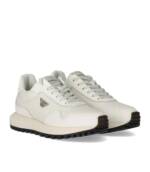 Emporio Armani Low-Top Sneaker - EMPORIO ARMANI WEISSER SNEAKER - Gr. 40 (EU) - in Weiß - für Damen