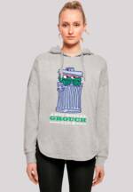 F4NT4STIC Kapuzenpullover "Sesamstraße Anti Social Grouch Club", Premium Qualität, Weihnachts-Kollection