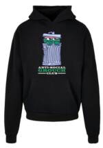 F4NT4STIC Kapuzenpullover Sesamstraße Anti Social Grouch Club Premium Qualität, Weihnachts-Kollection