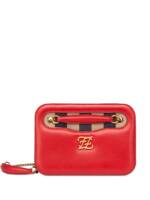 FENDI 'Karligraphy Pocket' Schultertasche - Rot