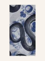 Friendly Hunting Cashmere-Schal Garden Eden blau