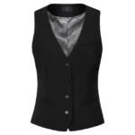 GREIFF Anzugweste Greiff Corporate Weste PREMIUM Damen OEKO TEX® Schwarz 46