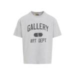 Gallery Dept. - Heather Grey Cotton Art Tee - Größe L - grau