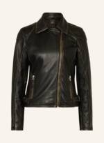 Gipsy Lederjacke Gwpeggie schwarz