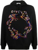 Givenchy Hoodie mit Zierperlen - Schwarz