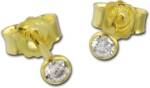 GoldDream Paar Ohrstecker GoldDream Ohrstecker 3mm Ohrring 333 (Ohrstecker), Damen Ohrstecker aus 333 Gelbgold - 8 Karat, Ø ca. 3mm