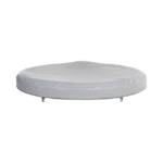 HOME DELUXE aufblasbare Whirlpoolabdeckung Outdoor Whirlpool Abdeckung SPLASH, (Durchmesser x Höhe): 208 x 1,3 cm I Poolabdeckung rund