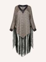 Helene Galwas Seidenponcho Kleid JENNIFER