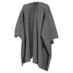 Ivanhoe of Sweden - Women's GY Nitta - Poncho Gr One Size grau