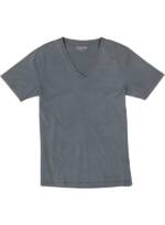 JUVIA Herren T-Shirt grau Baumwolle